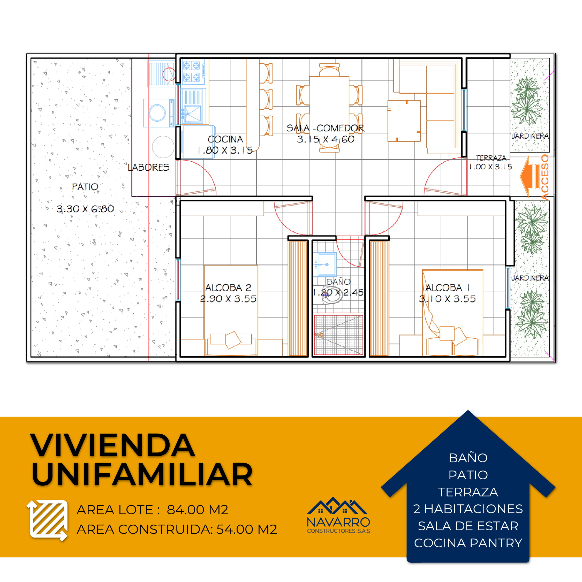 Plano Vivienda Unifamiliar Una Planta Vivienda Unifamiliar Aislada En My Xxx Hot Girl 1930